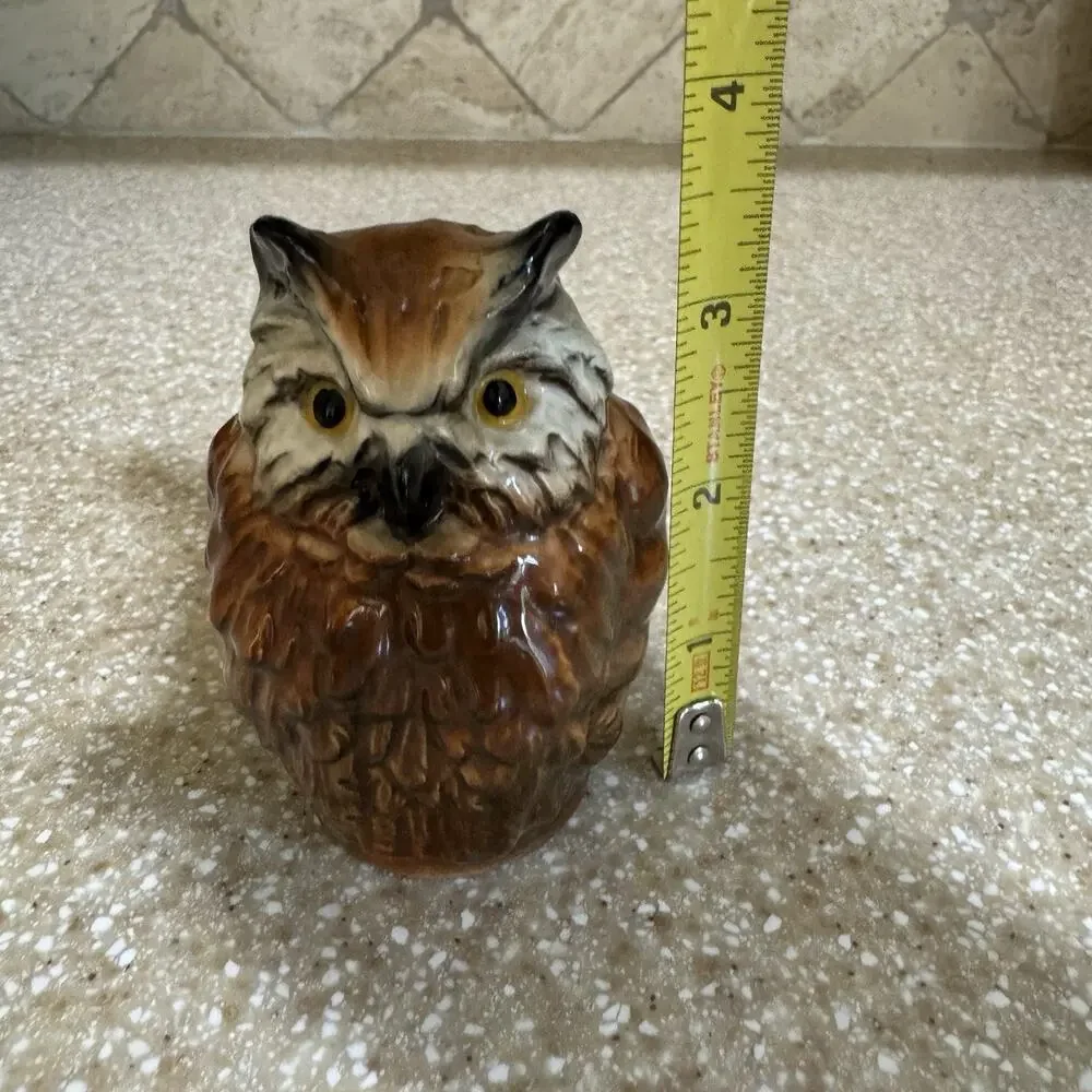 Goebel West Germany Porcelain Owl Figurine Bird 38318-08 Vintage Collectible